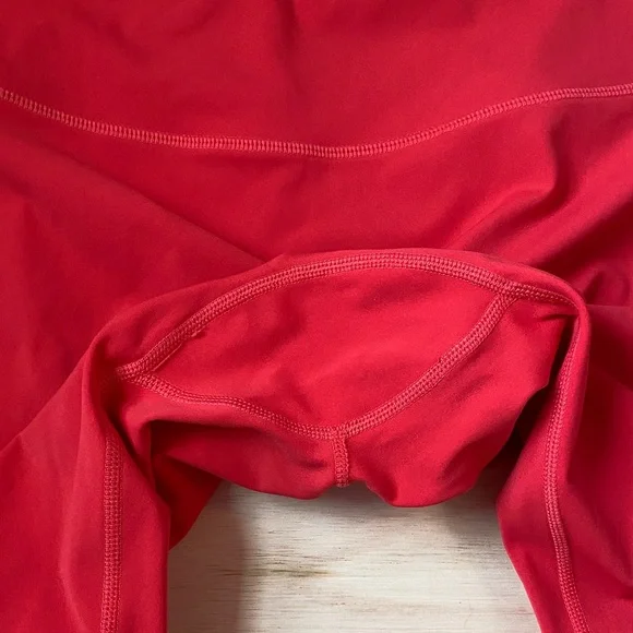 Alphalete Vibrant Red Leggings - Picture 6 of 9